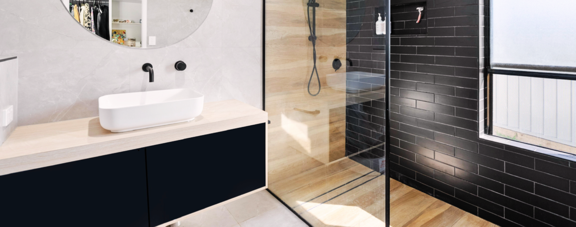 Bathroom Cabinets in Gold Coast Assembled Cabinets