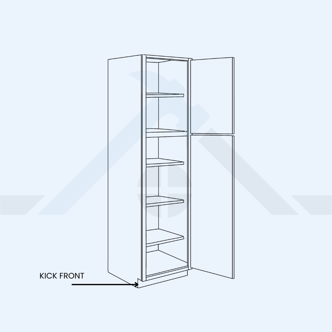 Sketch Kick Front - Gold Coast Assembled Cabinets